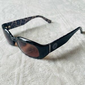 Coach Sadie S607 Black Purple Prescription Eye Glasses Frames 135 Women Designer